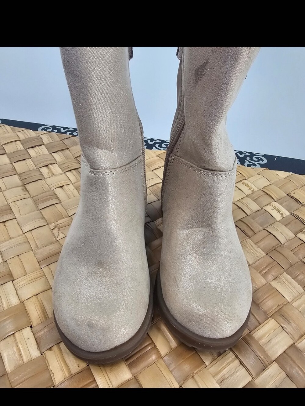 Stride Rite Tan Riding Boots Size 7.5W - Picture 11 of 12